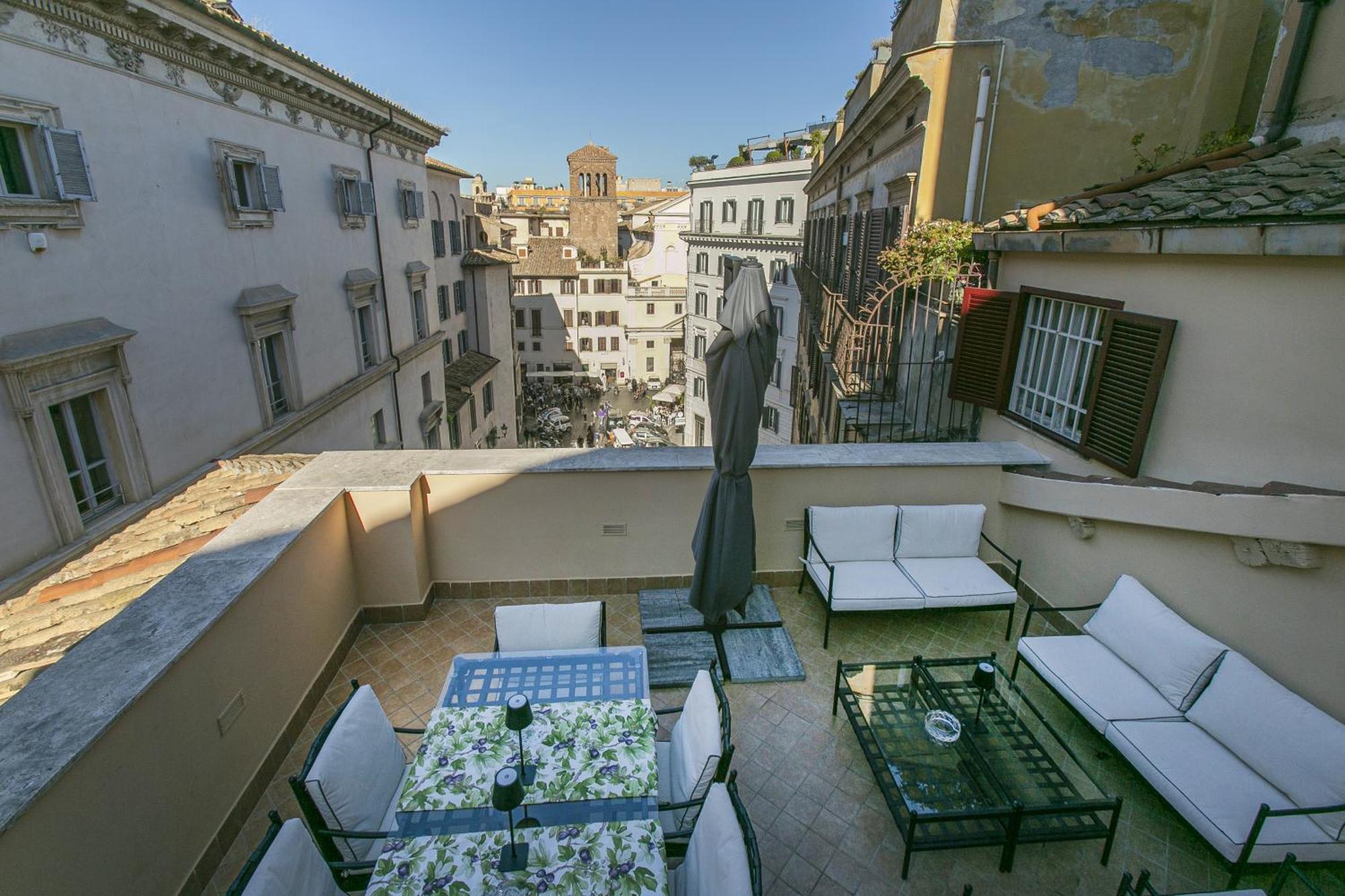 Appartamento Pantheon Palazzo Nari Terrace #12